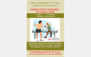 Ping au Féminin à Lesparre